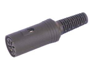 CONECTOR DIN NEGRO 90 8C