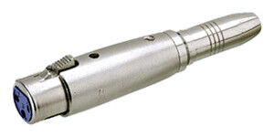 ADAPTADOR XLR H - JACK H