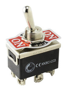 CONMUTADOR ON-OFF-ON FASTON 6.3mm