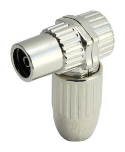 CONECTOR TV HEMBRA ACOD/METAL/BLINDADO