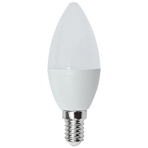 LAMPARA VELA SMD LED E14 5W 6000K