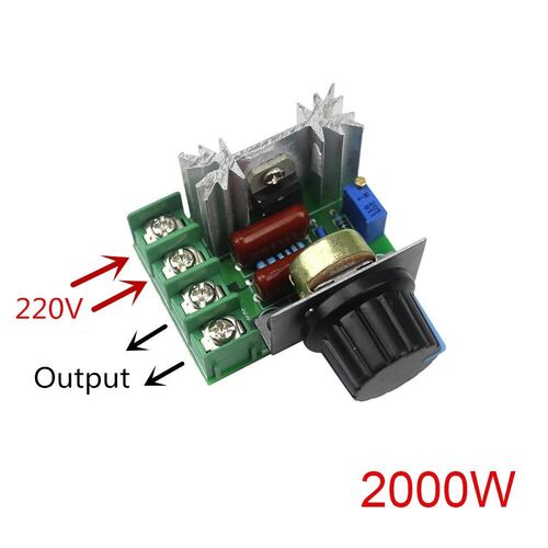 DIMMER / REGULADOR  VELOCIDAD 220V 2000W ARDUINO