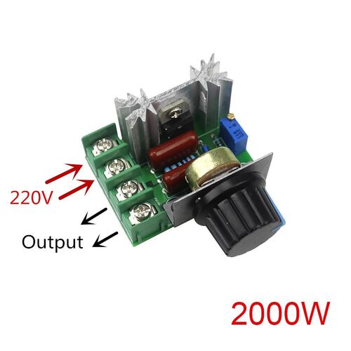 DIMMER / REG VELOCIDAD 220V 2000W ARDUINO