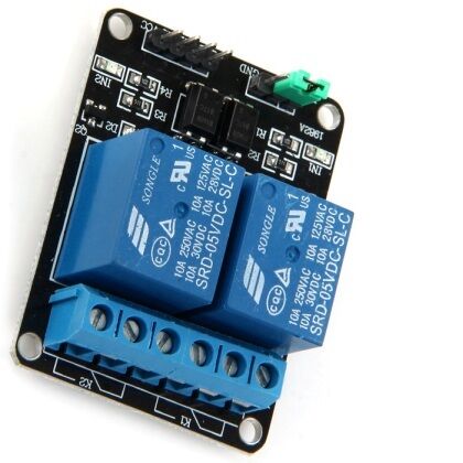 MODULO RELE 5VDC 2CANALES ARDUINO