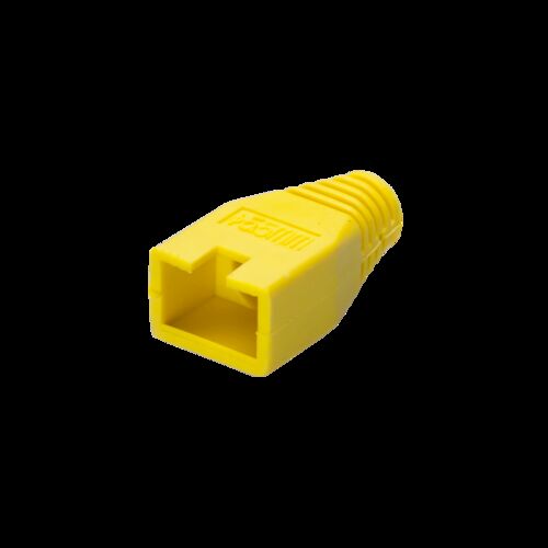 CUBIERTA PARA MODULARES RJ45 (8P8C). CUERPO PVC AMARILLO