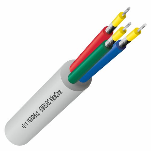 CABLE RGB-75 COAXIAL 0.30/1.50 NEGRO