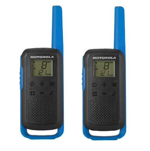 WALKIE MOTOROLA T62 PAREJA COLOR PMR