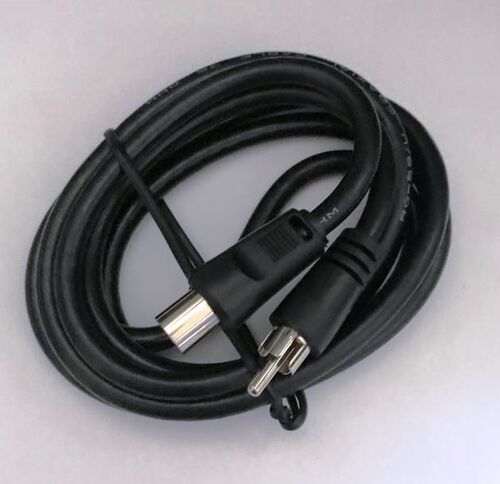 CONEXIÓN CABLE COAXIAL  RCA MACHO A  RF MACHO