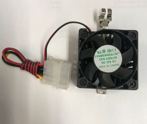 VENTILADOR 12V DC CON DISIPADOR PARA CPU PENTIUM