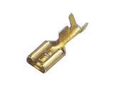 CONECTOR FASTON HEMBRA 6,3mm. LATON PULIDO