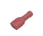 CONECTOR FASTON HEMBRA AISLADO 6,35x0,8 ROJO