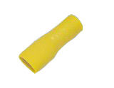 CONECTOR FASTON HEMBRA AISLADA 6,3x2,63 AMARILLO=305120