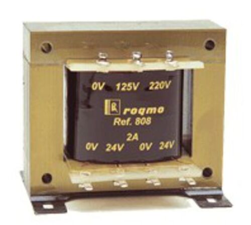 TRANSFORMADOR 9V+9V 0,5A.