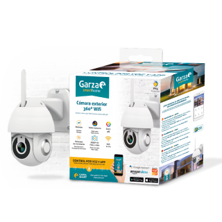 CAMARA IP EXTERIOR IP67 WIFI 360 720P HD GARZA