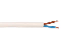 CABLE MANGUERA BLANCA PLANA 2x0.75