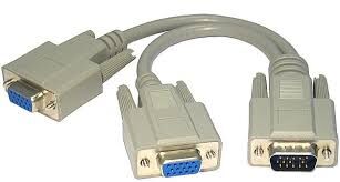 CABLE DB15M-2DB15H