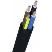 CABLE MANGUERA NEGRA 4X2.5