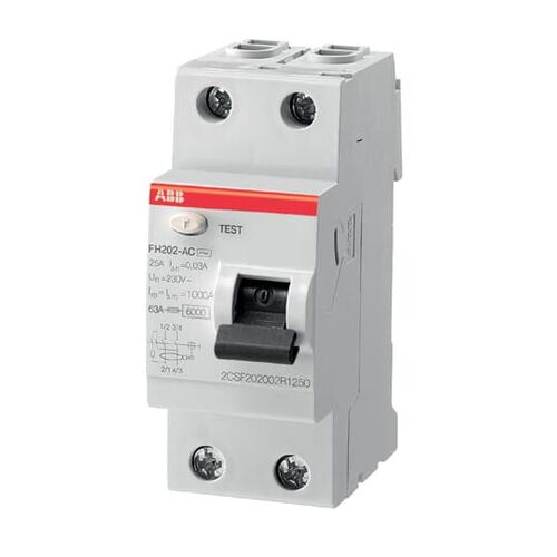 DIFERENCIAL ABB FH202AC 2P 25A 30MA