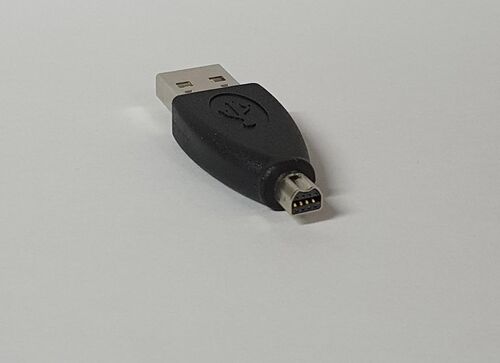 ADAPTADOR USB A/MINI USB B 8P