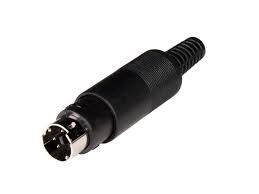 CONECTOR 6002-M MINI DIN 5 POLOS M