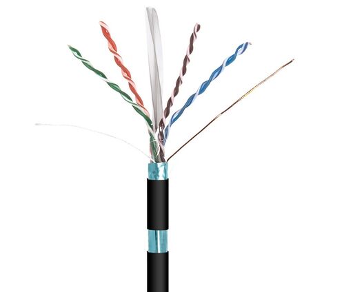 CABLE PARES TRENZADOS FTP CAT-6 EXTERIOR