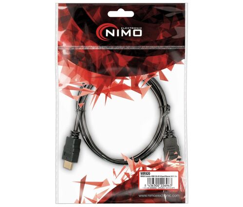 CABLE HDMI-HDMI 2.0 1mts.