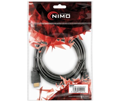 CABLE HDMI-HDMI 2.0 HI-SPEED 5mts.