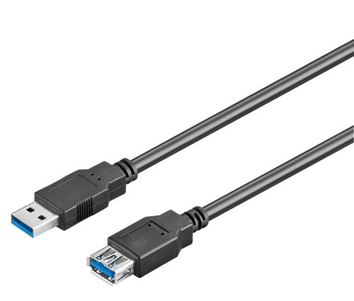 CONEXION USB-A 3.0 MACHO-HEMBRA 5MTS.