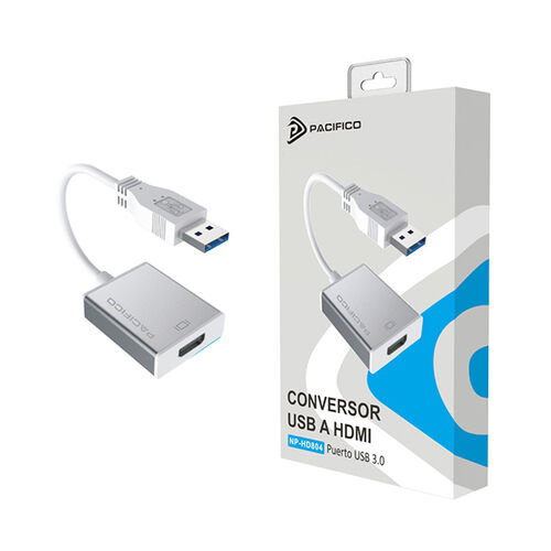 CABLE CONVERSOR USB 3.0 A HDMI HEMBRA