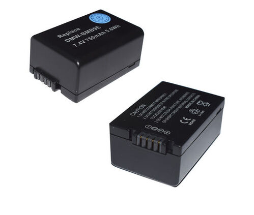 Bateria para Panasonic DMW-BMB9E; 7.4V 750 mAh; Li-ion.