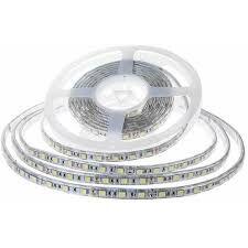 TIRA LED FLEXIBLE DE 600 LED TIPO 3528 Y 9W / METRO . COLOR BLANCO CALIDO PRECIO DE 5 METRO