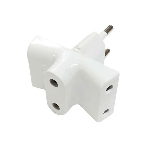 TRIPLE ADAPTADOR UNIVERSAL SCHUKO 4mm.