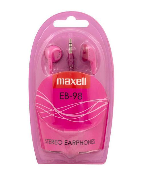 AURICULARES ESTEREO MAXELL EB-95 Rosa