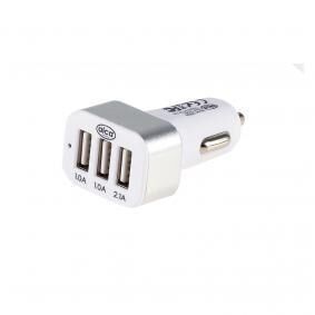 CARGADOR MECHERO COCHE A 3 USB 4A - Tecnitron - Tienda Online