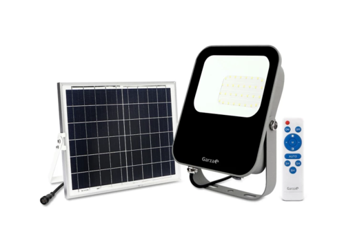 Foco LED solar exterior con mando. Venta online de focos LED