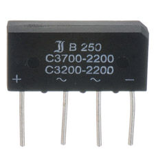 PUENTE RECTIFICADOR 5 AMP. 380V. 4-H