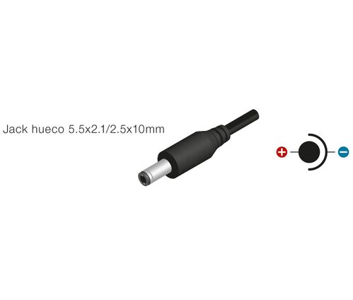 ALIMENTADOR ELECTRONICO 9V 2 AMP. JACK HUECO