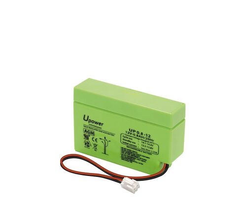 BATERIA PLOMO 12V 0,8 AMP (97x63x24mm)