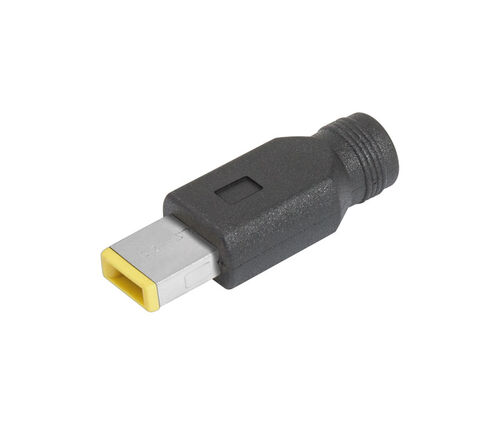 ADAPTADOR JACK HUECO 5,5x2,1mm MACHO A CONECTOR LENOVO