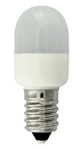 BOMBILLA LAMPARA LED E-14 1W 3 LEDS AMBAR