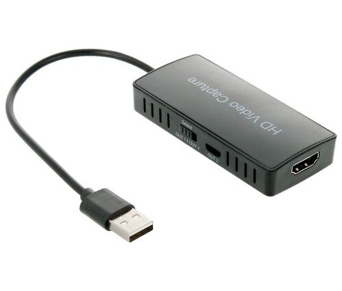 CAPTURADORA DE AUDIO Y VIDEO HDMIA USB 2.0