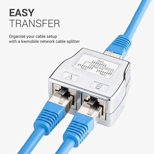 DUPLICADOR DE RED RJ-45 CAT6 PAREJA - Tecnitron - Tienda Online