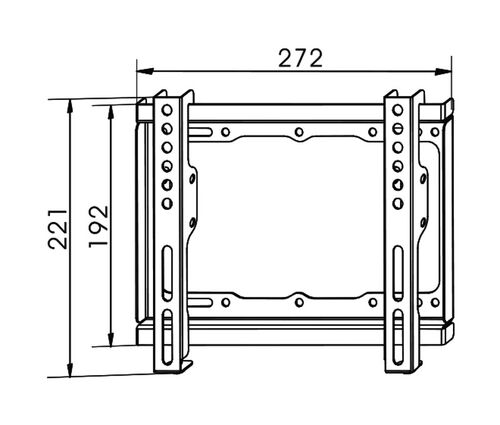 SOPORTE TV LED/TFT DE 17" A 42"