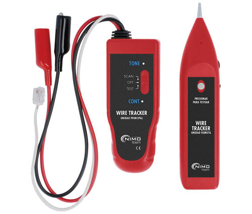 TESTER DE LÍNEAS TELEFÓNICAS Y RASTREADOR DE CABLES POR TONO