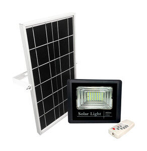 FOCO DE LED EXTERIOR IP 65 25W PANEL SOLAR