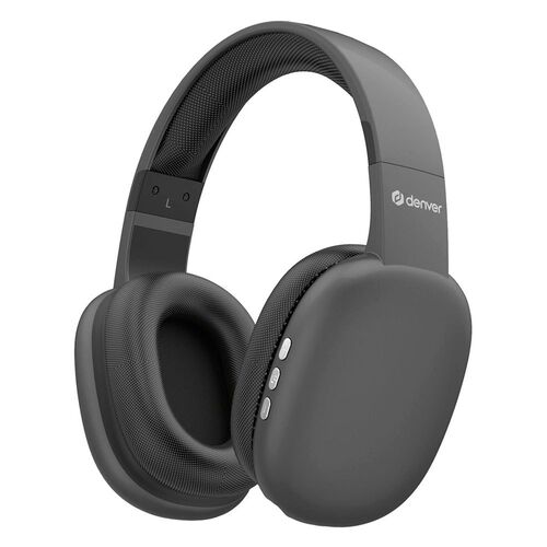 AURICULAR DE DIADEMA CON MICROFONO NEGRO BLUETOOTH 5.0 BTH-252