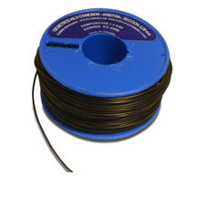 CABLE RIGIDO  HILO CONEXION 0,50 NEGRO