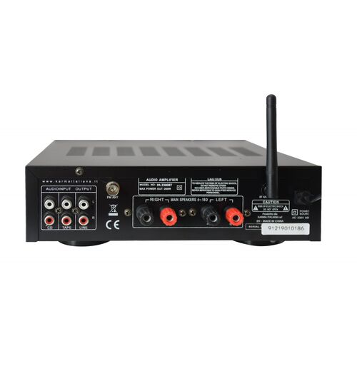 KARMA PA 2380BT AMPLIFICADOR ESTREO DE 50W CON MP3, BLUETOOTH Y DISPLAY