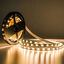 TIRA	TIRA LED FLEXIBLE DE 300 LED TIPO 3528 Y 4.8W / METRO . COLOR BLANCO CALIDO PRECIO DE 5 CENTIMETROS - 3 LEDS POR TRAMO