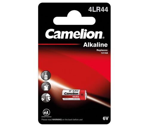 PILA ALCALINA 4LR44 6V.= PAL-182